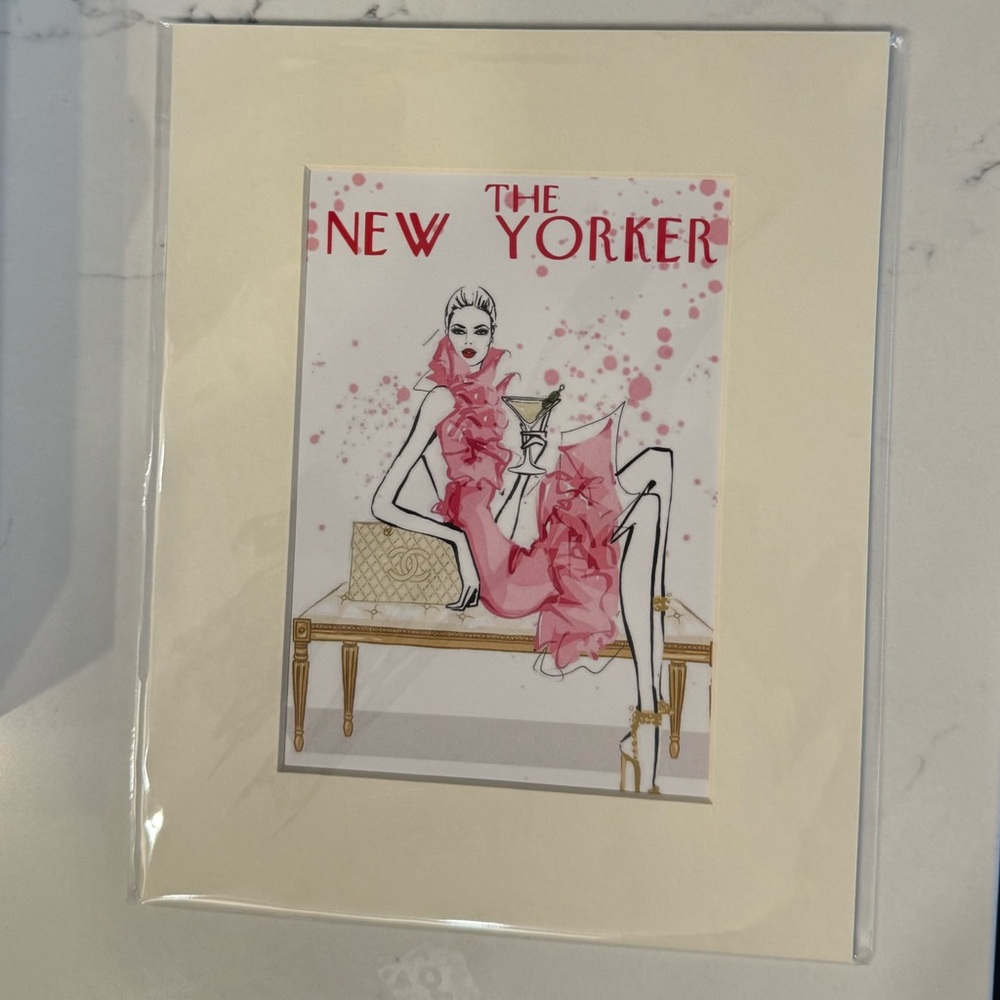The New Yorker Mini Poster UNOPENED